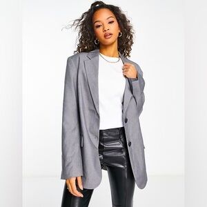 Walter Baker Kira Oversize Blazer,Grey Colour.NWT Sz : XS